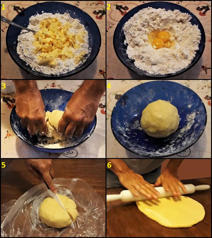 preparo da crostara - primeira parte